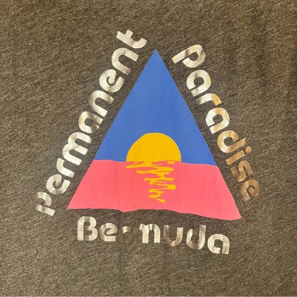 Wildfox Permanent Paradise Bermuda Muscle Tank‎ Size Medium - Picture 3 of 5